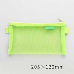 Stylish Transparent Office Pencil Case Simple Design Pen Bags Cute Storage Lightweight Pencil Bags For Student