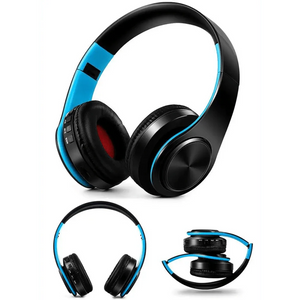 Stylish Wireless Bluetooth Headphone Stereo Headset Music Headset Foldable Wireless and Wired Stereo Headset Micro SD/TF FM For Cell Phone PC