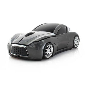 Stylish Wireless Computer Car Shape Mouse Mini 3D Ergonomic PC Gamer Mouse Retro Optical Mice 1600 DPI USB Receiver Suitable for PC/Computer/Laptop