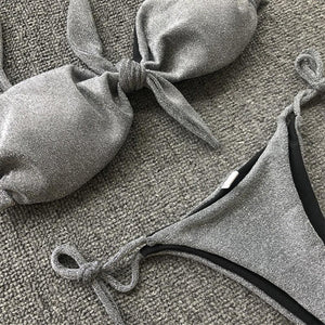 Summer Cute Vintage Women's Swimsuit Bikini Split Swimwear Women's Swimwear Women's 2-piece Beachwear Loose Bikini Fashion  Retro Bikini  Fashion Beachwear Summer Spa Beach Surf Sport