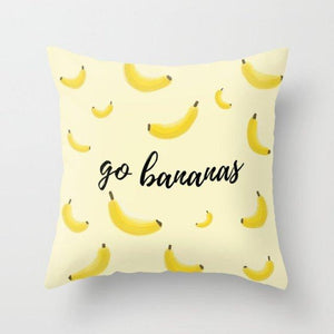 Summer Fashion Fresh Yellow Cute Pillows Case Geometry Yellow Pillow Case Cushion Cover Polyester Pillowcase Floral Cushion Case Modern Decorative Pillows For Bed Sofa Couch 45x45CM