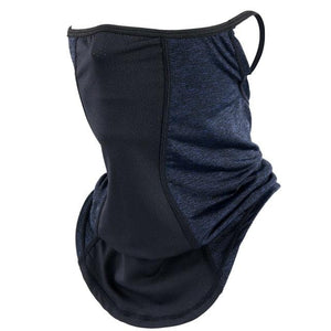 Summer Half Face Mask Cycling Bandana Scarf Neck Gaiter Warmer Bicycle Running Ski Hunting Hiking Hanging Ear Scarves Men Women Motorcycle Protect Cycling Face Mask Anti-UV Neck Hood Half Face Breathable Dustproof Headband Triangle Sport Scarf