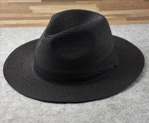 Summer Outdoor Men Large Size Hats Lady Beach Wide Brim Straw Hat Unisex Luxury Straw Hat Classic Mens Dress Hats Party Accessories