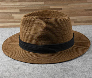 Summer Outdoor Men Large Size Hats Lady Beach Wide Brim Straw Hat Unisex Luxury Straw Hat Classic Mens Dress Hats Party Accessories