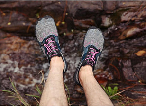 Summer Outdoor Mens Sports Water Shoes Non-Slip Beach Shoes Barefoot Upstream Shoes Quick-Dry Aqua Sock Barefoot For Beach Swim River Pool Lake Hiking Kayaking Surfing