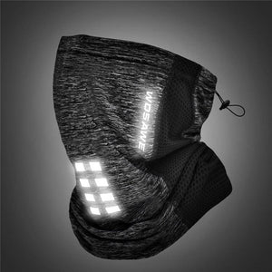 Summer Reflective Cycling Bandana Scarf Ice Silk Anti-UV Breathable Neck Buff Mountain Bike Bicycle Riding Scarf Bandana Motorcycle Bike Riding Protection Headscarf Camping Hiking Protective Face Camo Scarf Shemagh