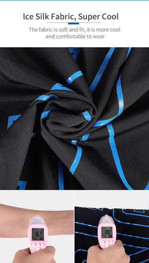 Summer Sports Scarf Ice Silk Bike Headwear Anti-UV Breathable Running Bandana Protection Cycling Equipment Washable Cloth Bandanas Women Men Neck Gaiter Cover Turban Multipurpose Balaclava Elastic UV Face Shields for Women