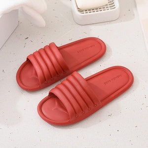 Summer Women Indoor Slippers Floor Flat Shoes Indoor Eva Flip Flops Non-Slip Bathroom Home Slippers Quick Drying Sandals EVA Anti-slip Open Toe Soft Slippers Shoes Pool Slippers