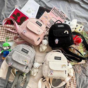 Super Cute Small Backpack Female Nice Shoulder Bags Multi-purpose Ladies Backpacks Travel Bag for Girls