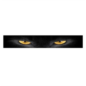 Super Personality Windshield Sticker Car Front Windshield Sticker Stereo Car Stickers Front File Stickers Car Front Rear Sun Strip Visor Vinyl Decal Windshield Cast Film 3D Stickers Decor Front Creative Eyes Skull Sticker For Car Auto Decorative Stickers