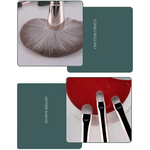 Super Quality 14Pcs Makeup Brushes Set Cosmetic Foundation Powder Blush Eye Shadow Lip Blend Wooden Make Up Brush Tool Kit