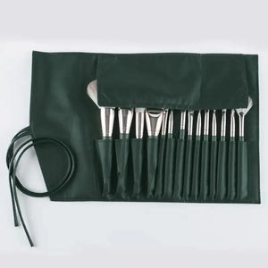 Super Quality 14Pcs Makeup Brushes Set Cosmetic Foundation Powder Blush Eye Shadow Lip Blend Wooden Make Up Brush Tool Kit