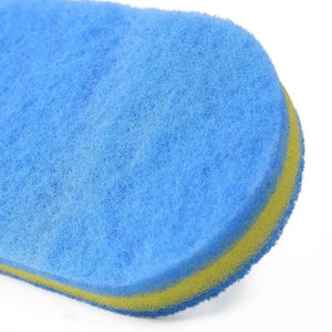 Super Quality Kitchen Cleaning Bathroom Toilet Kitchen Glass Wall Cleaning Bath Brush Handle Sponge Bath BottomBathtub Cleaning Tools