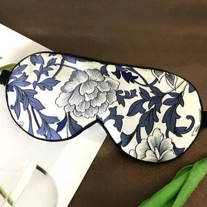 Super Smooth  Mulberry Silk Sleep Eye Mask & Blindfold With Elastic Strap Travel Eye Patch Soft Nap Eye Patch  Eye Cover Eyeshade for Night Sleeping Mask For Women