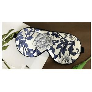 Super Smooth  Mulberry Silk Sleep Eye Mask & Blindfold With Elastic Strap Travel Eye Patch Soft Nap Eye Patch  Eye Cover Eyeshade for Night Sleeping Mask For Women