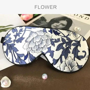 Super Smooth  Mulberry Silk Sleep Eye Mask & Blindfold With Elastic Strap Travel Eye Patch Soft Nap Eye Patch  Eye Cover Eyeshade for Night Sleeping Mask For Women