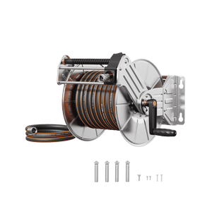 Wall Mounted Hose Reel-Stainless Steel-Heavy Duty