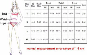 Swimwear Women Bikini Set Hollow Out Swimsuit Padded Halter Padded Push Up Bikini Set Two Pieces Swimsuit For Women Swimwear Bathing Suit Gifts For Mom Wife Girlfriend Lace Up Two Piece Bathing Suit