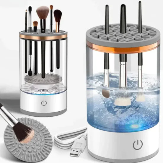 Automatic Makeup Brush Cleaner