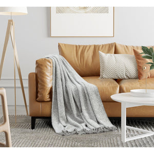 Samara Faux Mohair Throw