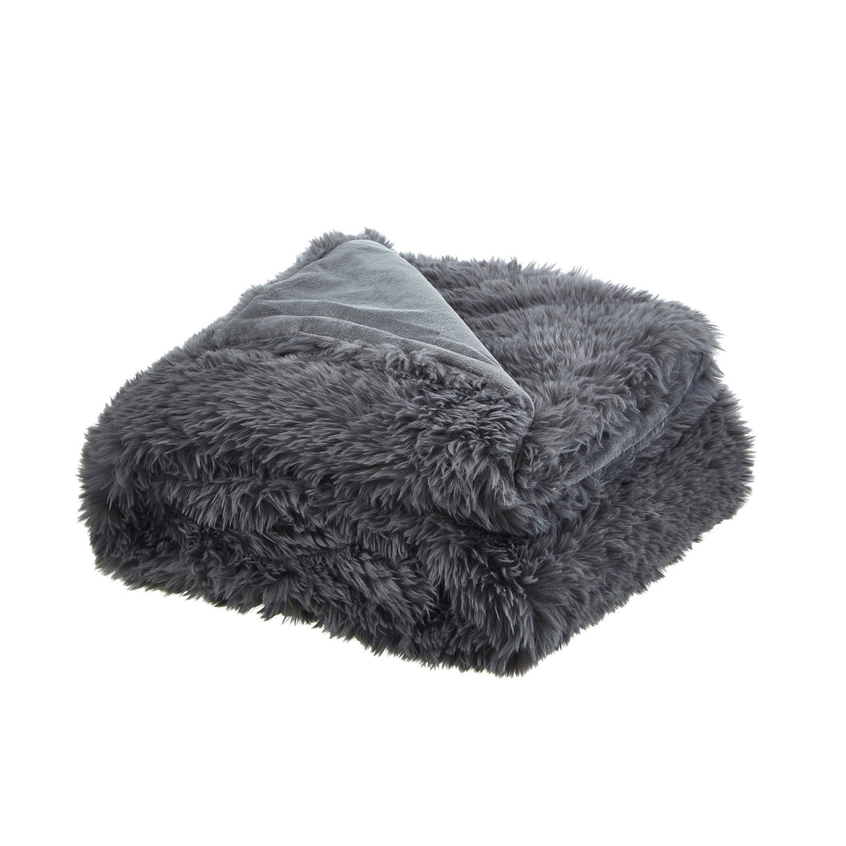 Mir Faux Lamb Fur Throw