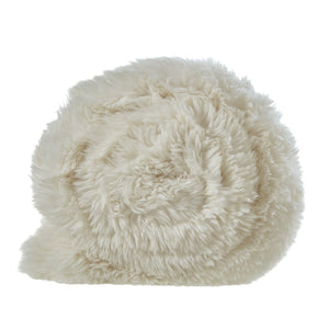 Mir Faux Lamb Fur Throw