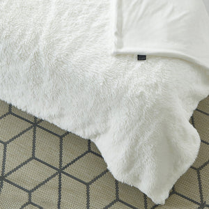 Mir Faux Lamb Fur Throw