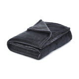 Serena Chevron Flannel Reversible Jacquard Throw
