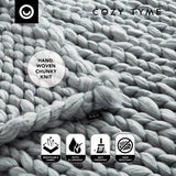 Yanis Chunky Knit Throw