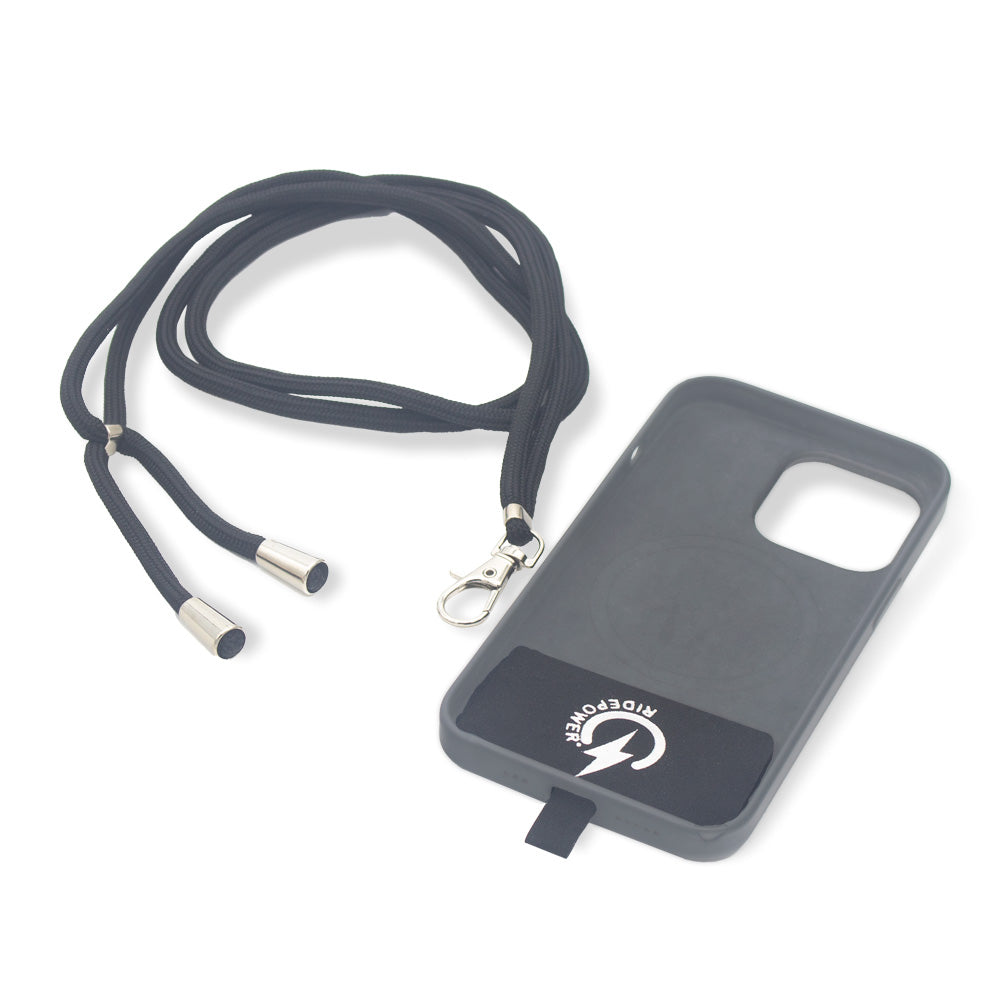 Phone Case Tether with Nylon Strap for Securing Smartphones with cases by GloDea
