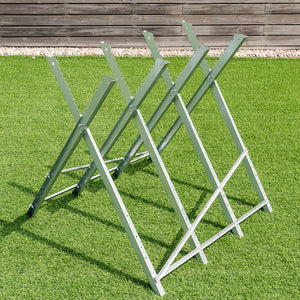 220 lbs Heavy Duty Portable Foldable Steel Sawhorse