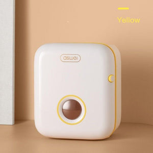 Toilet Paper Holder Stand Wall Mounted Waterproof Paper Towel Dispenser Holder Tissue Box Toilet Roll Holder For Toilet Paper Toilet Paper Roll Holder With Shelf And Drawer Adhesive Bathroom Tissue Box Holder Wall Mount Facial Toilet Tissue Paper Storage