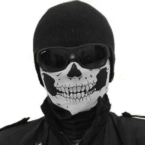 Top Quality Cycling Mask Headwear Halloween Skull Wrap Scarf Warm Washable Headband Breathable Running Bandana Outdoor Sports Equipment