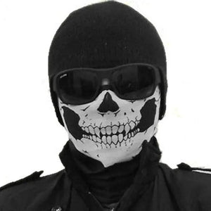 Top Quality Cycling Mask Headwear Halloween Skull Wrap Scarf Warm Washable Headband Breathable Running Bandana Outdoor Sports Equipment