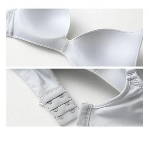 Seamless Bras for Women Push Up Bra No Wire Brassiere A B Cup Underwear Bra Three Quarters 3/4 Cup Thin Soft