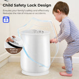 Towel Warmer Bucket with Auto Shut Off for Bathroom-White
