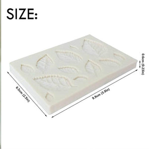 Tree Leaf Mold Silicone Fondant Cake Decorating Tools Chocolate Baking Mould 3D Sugarcraft  Homemade Bakeware 3D Leaf Silicone Mold For Chocolate Candy Sugar Craft Cake Decoration Cupcake Decoration