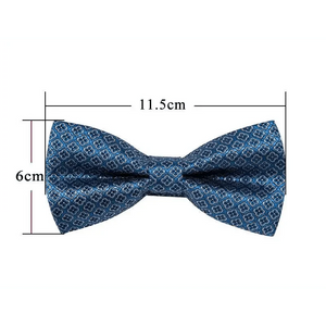 Trendy Patterned Silk Jacquard Plaid Bowtie With  Pocket Square And Cufflinks Set For Men Unique  Butterfly Party Wedding Casual Business Bowtie For Men