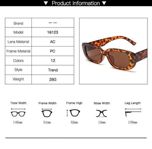 Trendy Rectangle Sunglasses for Women Narrow Square Frame Rectangle Sunglasses For Women New Luxury Glasses For Women/Men New Retro Style  Sun Glasses for Men