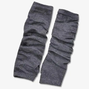 Trendy Winter Long Section Of Wool Fingerless Gloves Casual Wear Gloves In Winter For Women Long Fingerless Gloves Womens Winter Warmer Knitted Arm Sleeve Casual Soft Gloves Arm Warmer