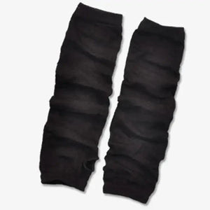 Trendy Winter Long Section Of Wool Fingerless Gloves Casual Wear Gloves In Winter For Women Long Fingerless Gloves Womens Winter Warmer Knitted Arm Sleeve Casual Soft Gloves Arm Warmer