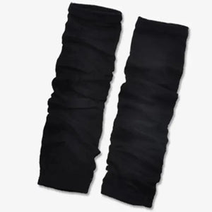 Trendy Winter Long Section Of Wool Fingerless Gloves Casual Wear Gloves In Winter For Women Long Fingerless Gloves Womens Winter Warmer Knitted Arm Sleeve Casual Soft Gloves Arm Warmer