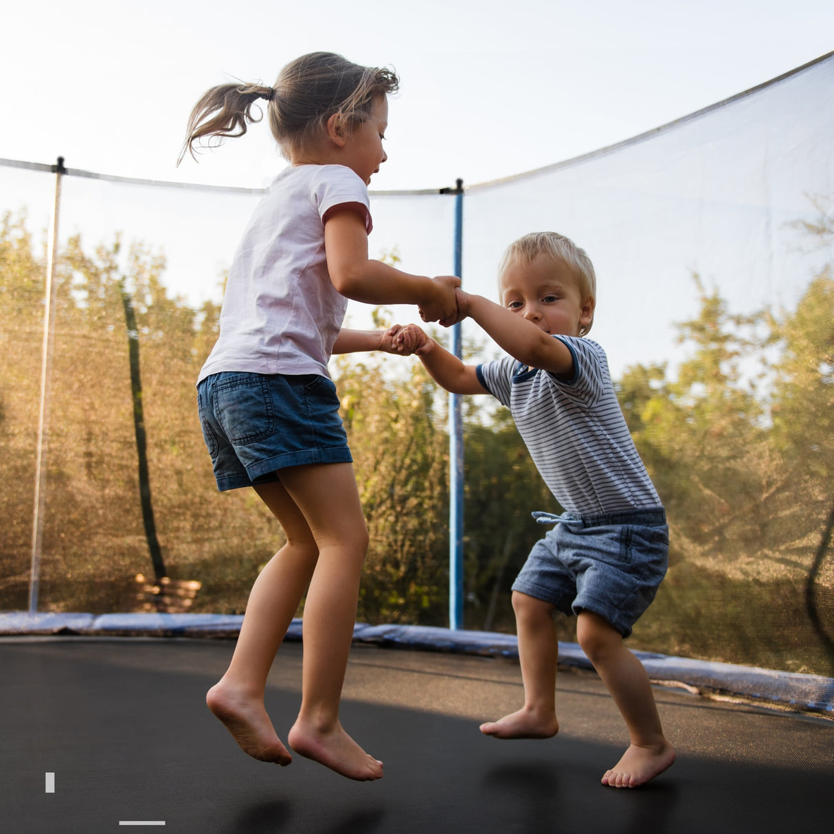 Outdoor Trampoline with Safety Closure Net-15 ft
