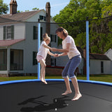 Outdoor Trampoline with Safety Closure Net-15 ft