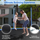 Outdoor Trampoline with Safety Closure Net-15 ft