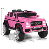 12V Licensed Mercedes-Benz Kids Ride On Car-Black