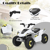 6V Kids Electric ATV 4 Wheels Ride-On Toy -Blue