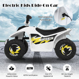 6V Kids Electric ATV 4 Wheels Ride-On Toy -Blue