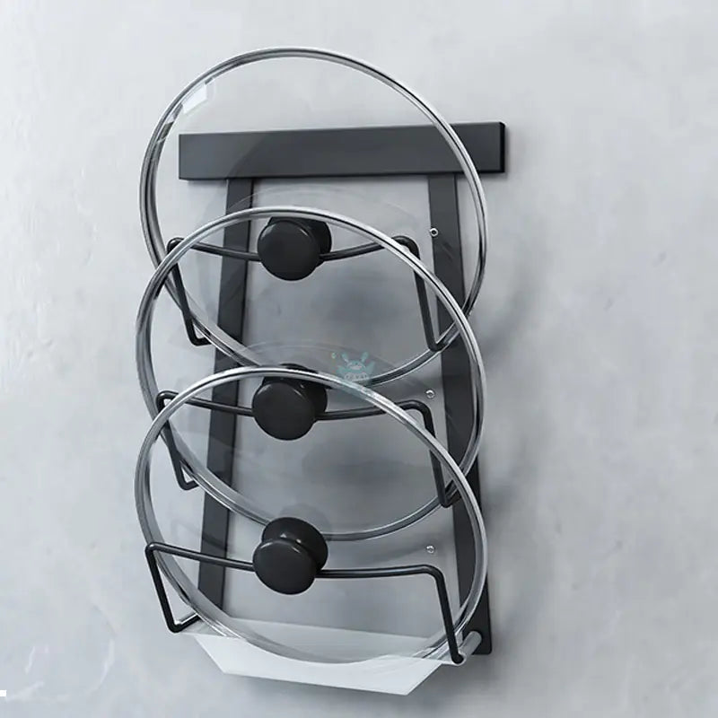 Punch-Free Stainless Steel Kitchen Storage Shelf