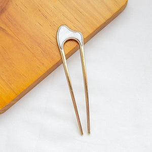 U Shape Hair Sticks Women Hairclip Simplicity Colorful Girls Hairpins Hair Sticks Hair Accessories Headwear French Hair Pin Hairstyle Chignon for Women